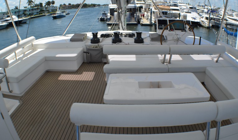 58 Leopard Flybridge view
