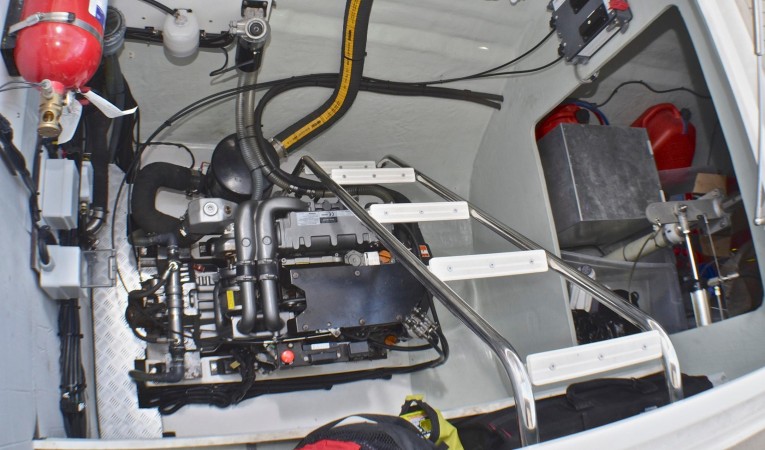 58 Leopard Starboard Engine room