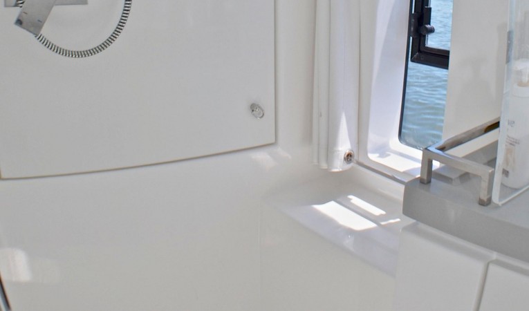 58 Leopard Port Aft shower