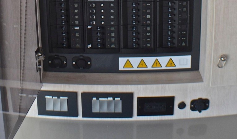 58 Leopard Control Panel in Salon