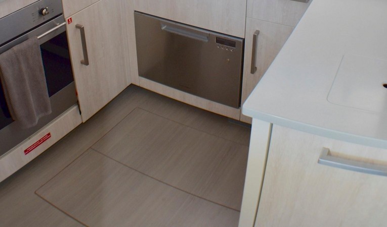 58 Leopard Double sink and drawer fridge