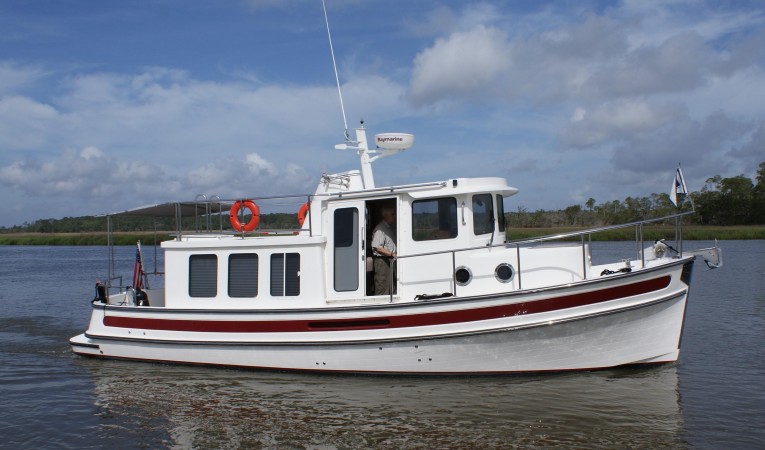 32 Nordic Tugs starboard profile