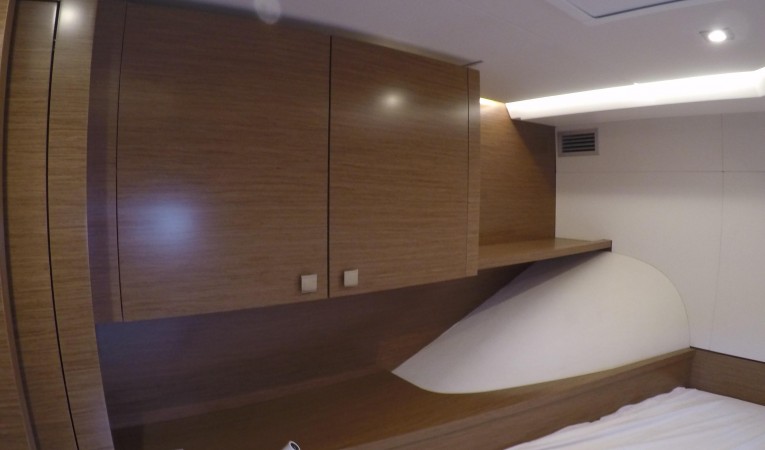 37 Fountaine Pajot Starboard Forward VIP storage
