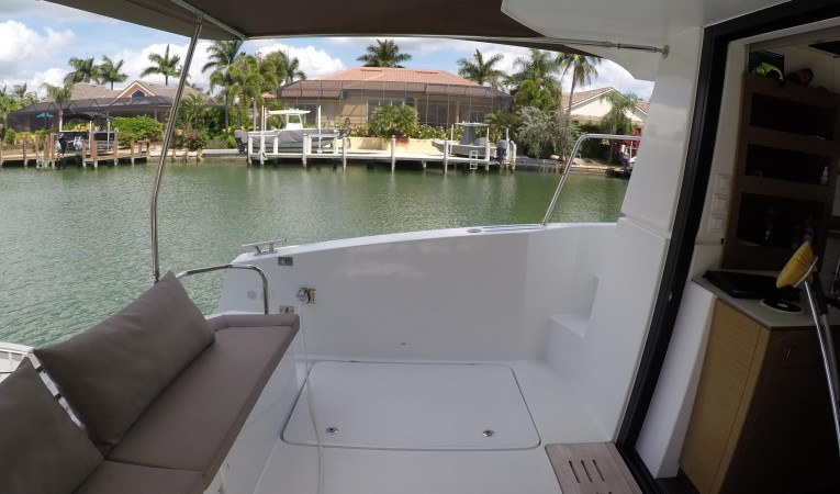 37 Fountaine Pajot Aft Cockpit, with full  access to Salon