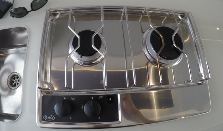 37 Fountaine Pajot Two Burner Propane Stove