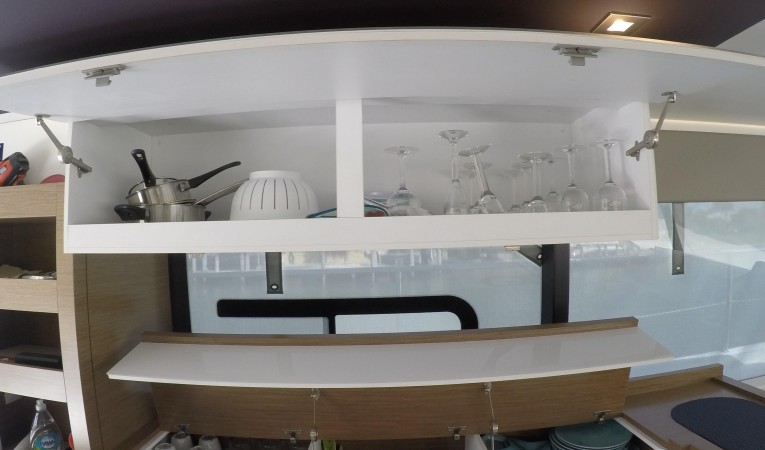 37 Fountaine Pajot More galley storage