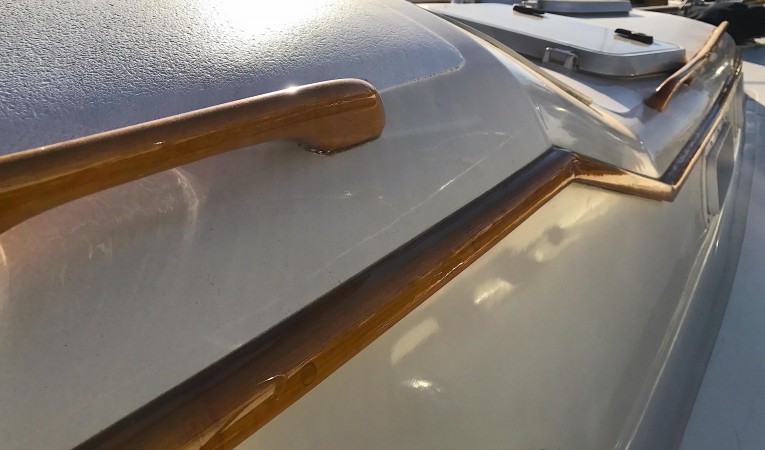 38 Irwin Recent varnish detail