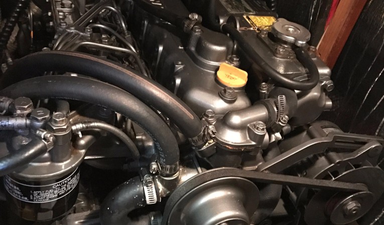 38 Irwin Yanmar Engine