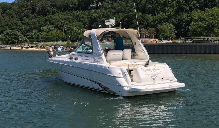 31 Sea Ray Port Transom