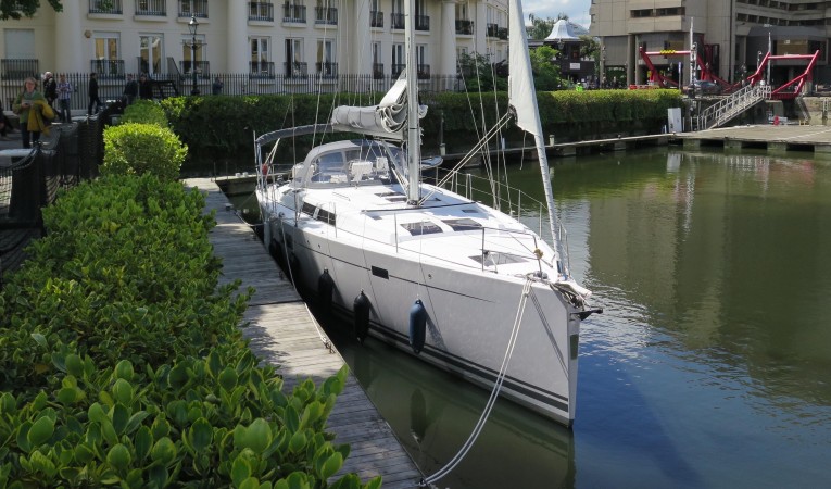 51 Hanse Boat at dock