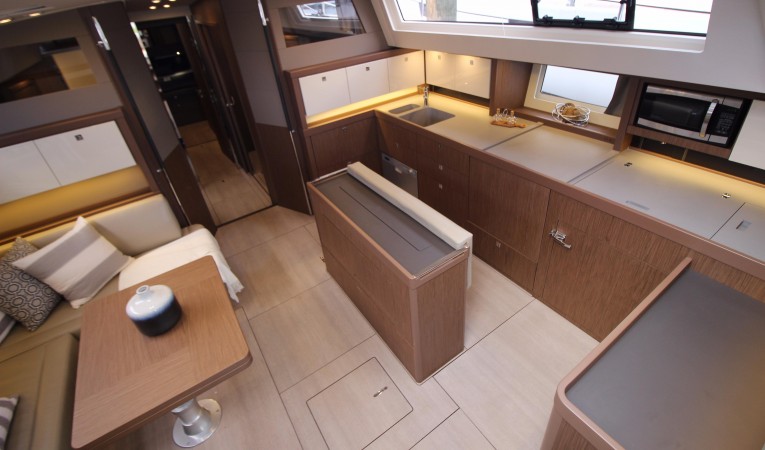 57 Beneteau Galley