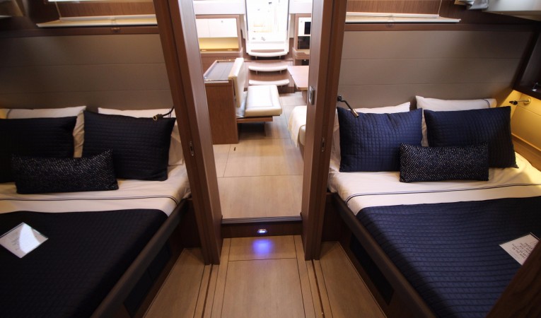 57 Beneteau Guest staterooms