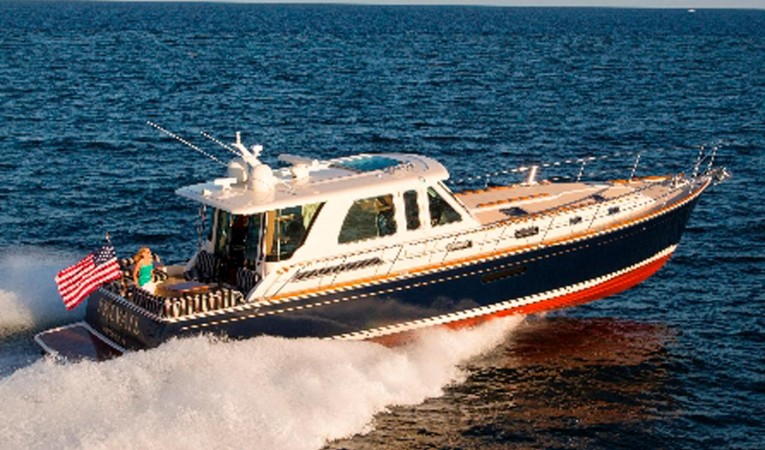 54 Sabre Starboard Side Running