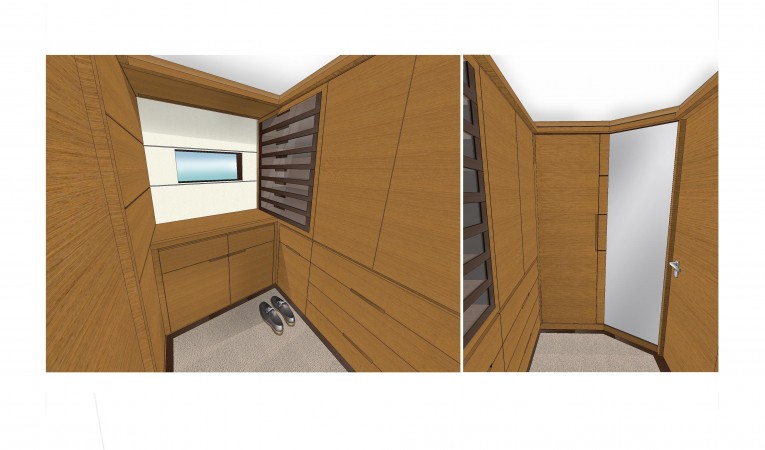 90 Cantiere delle Marche Master Closet