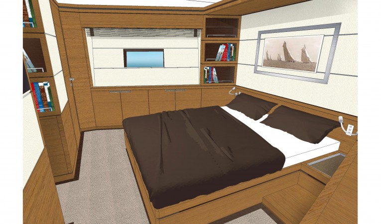 90 Cantiere delle Marche VIP Cabin
