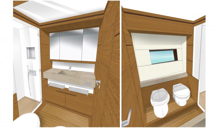 90 Cantiere delle Marche VIP Bath