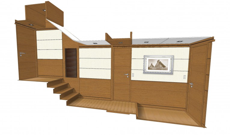 90 Cantiere delle Marche Corridor