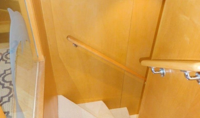 100 Broward Aft Staircase to Accommodations