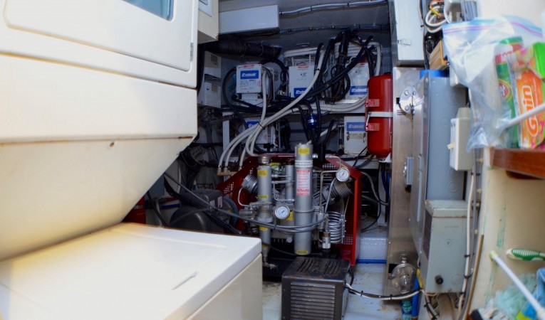 65 Hatteras Equipment Room