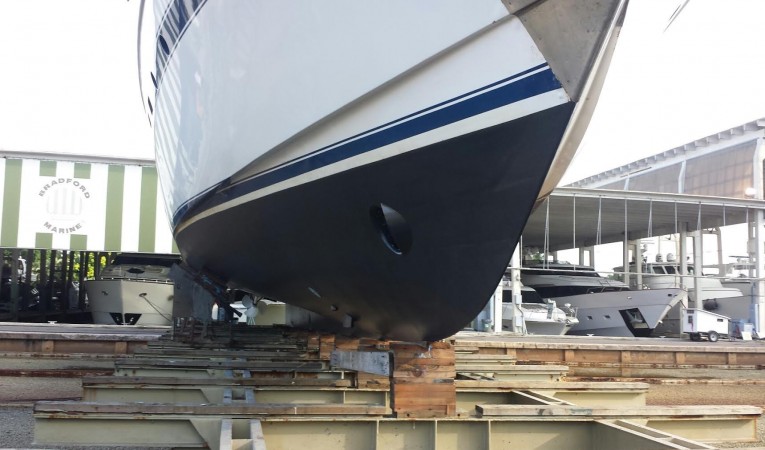 125 Royal Huisman Fresh paint.