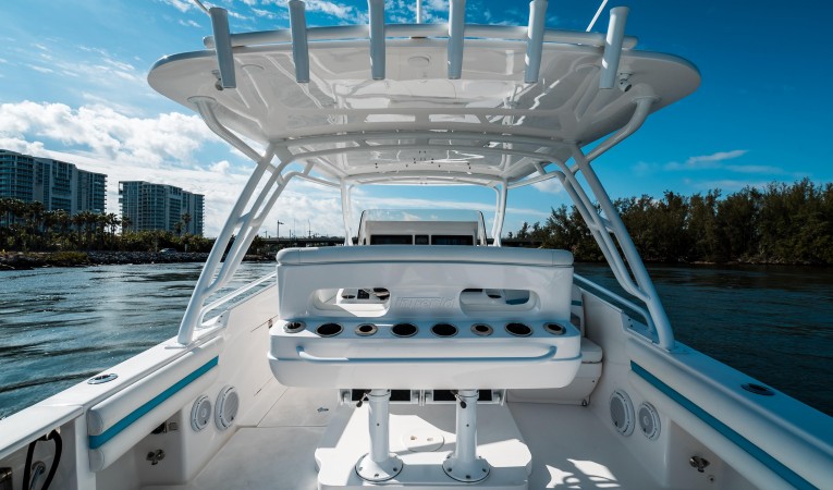 40 Intrepid Fiberglass Hard Top