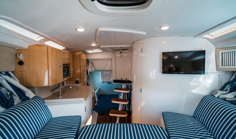 40 Intrepid Cabin Looking AFt