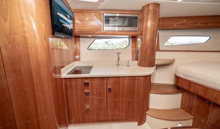 41 Intrepid Galley to Port