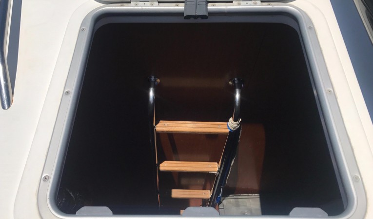 52 Beneteau Forward Captain/Storage Cabin