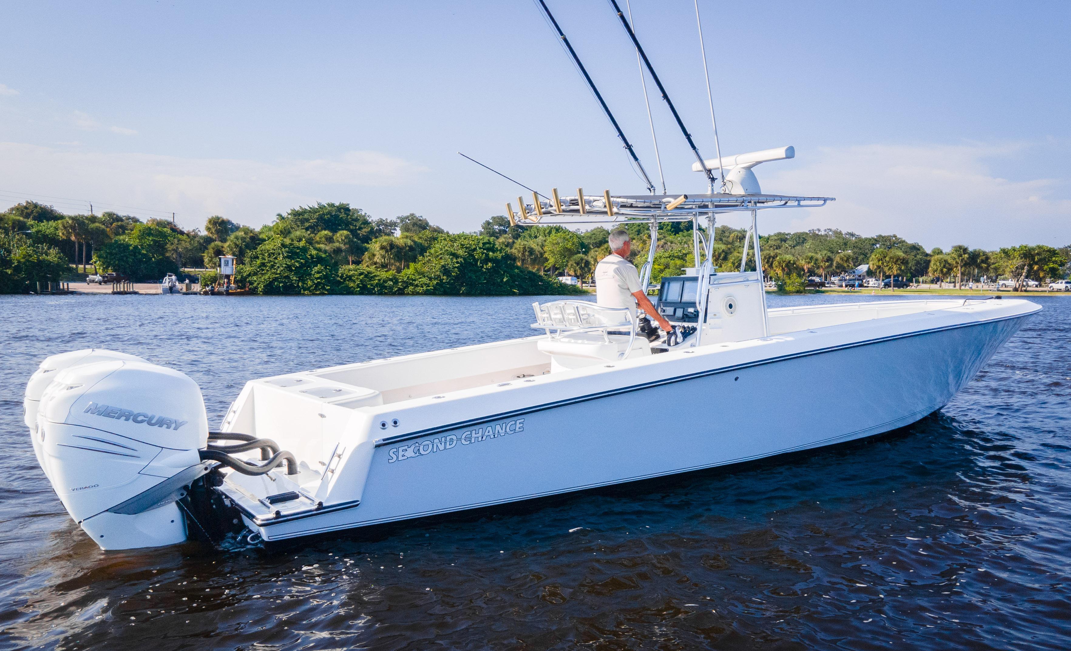 36′ Contender Gets SeaDek®, Lights, and More – Florida Marine Customs