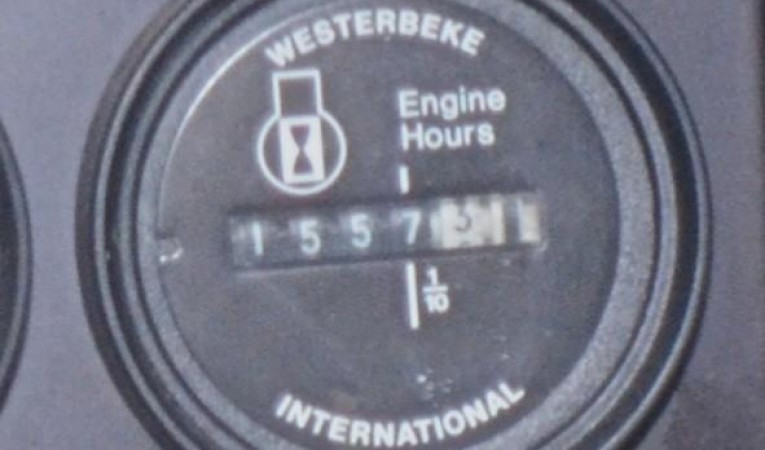 55 Sea Ray Generator Hours (1557)