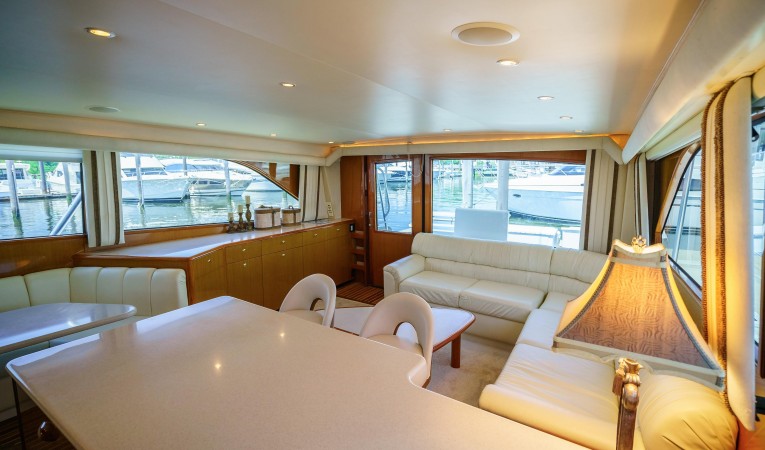 61 Viking Salon from Galley