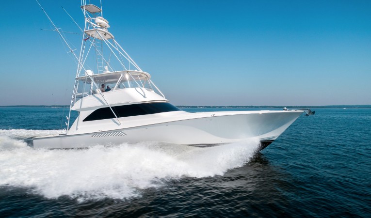 61 Viking Starboard side Painted 2014