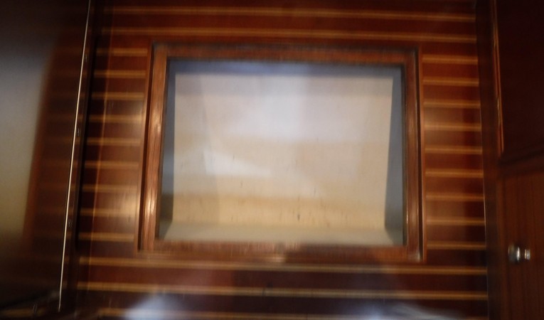 38 Grand Banks Galley sole hatch