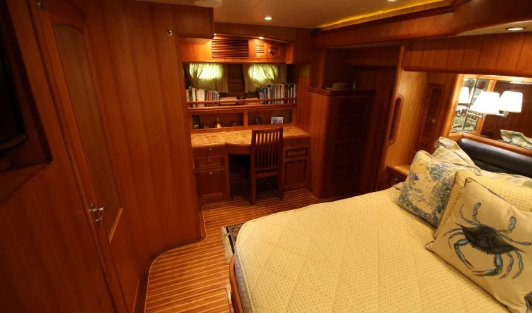 55 Selene Master stateroom w/ office