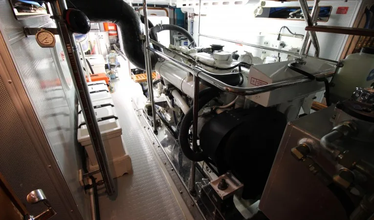 55 Selene Engine room