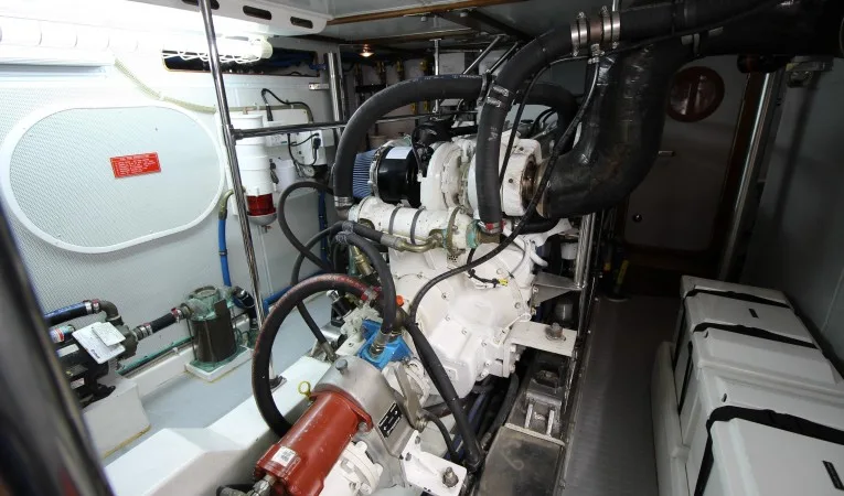 55 Selene Engine room