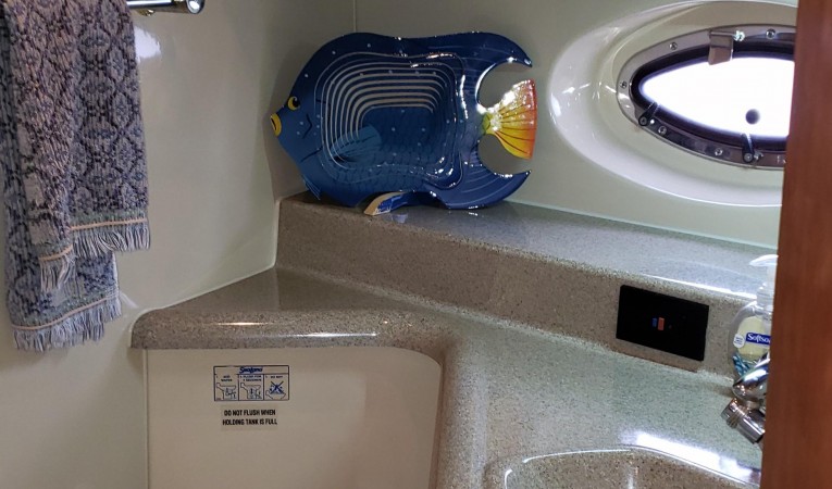 40 Cruisers Yachts Master head port side