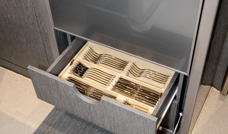 44 Riva Lower Cabinet Utensils