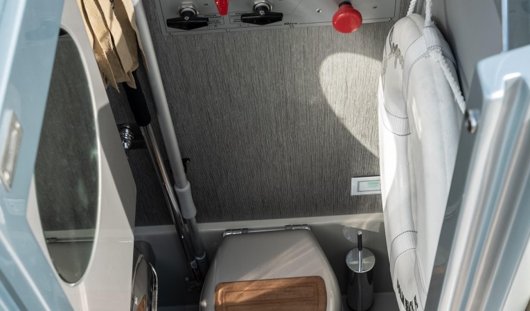 44 Riva Crew Quarters Entrance