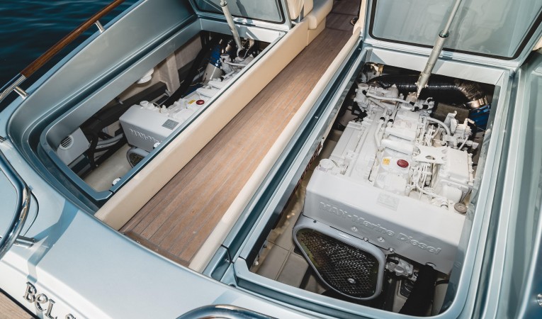 44 Riva Engine Room 3