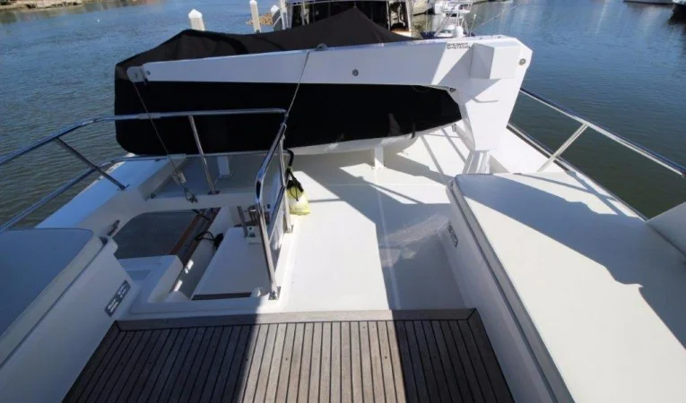 48 DeFever Davit and tender