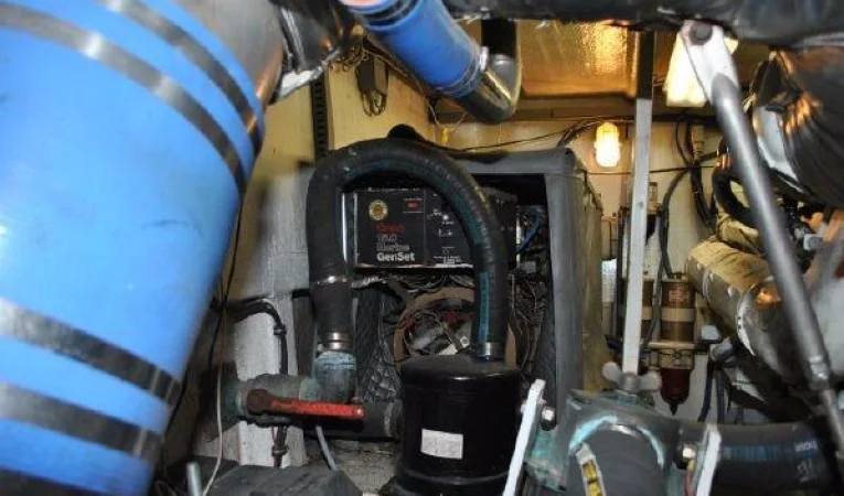 60 Baia Engine Room