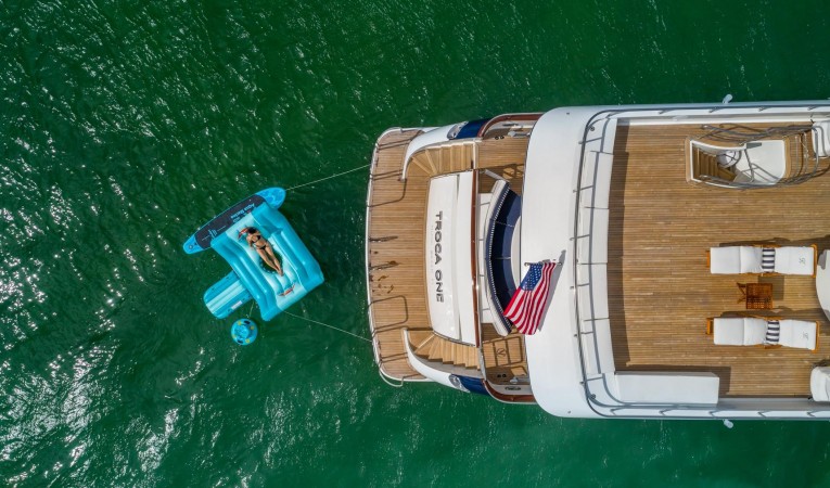 108 Viking Sport Cruisers At Anchor