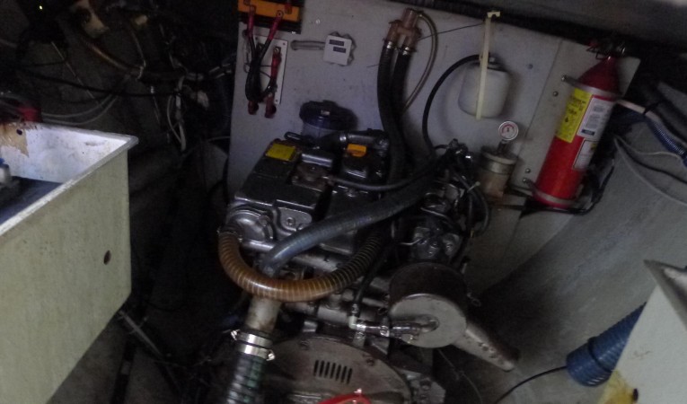 42 Jeantot Engine Room