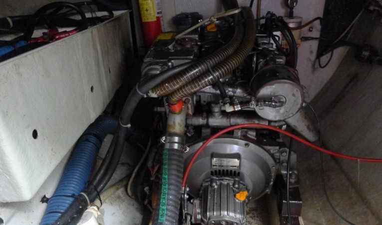 42 Jeantot Engine Room