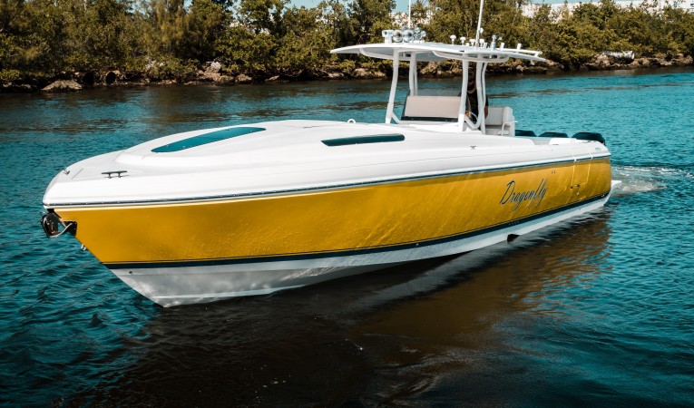 40 Intrepid Port Bow