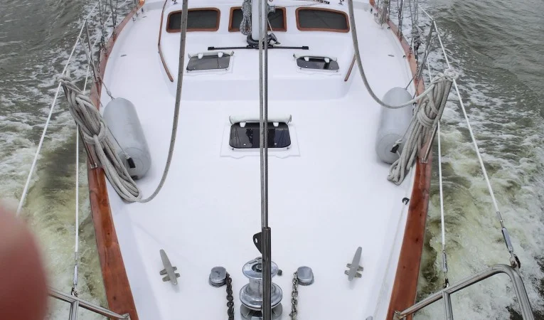 52 Irwin View from bow