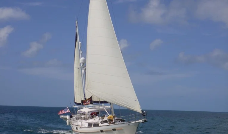 52 Irwin Under sail-2