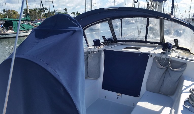 36 Catalina Helm Cover and Dodger