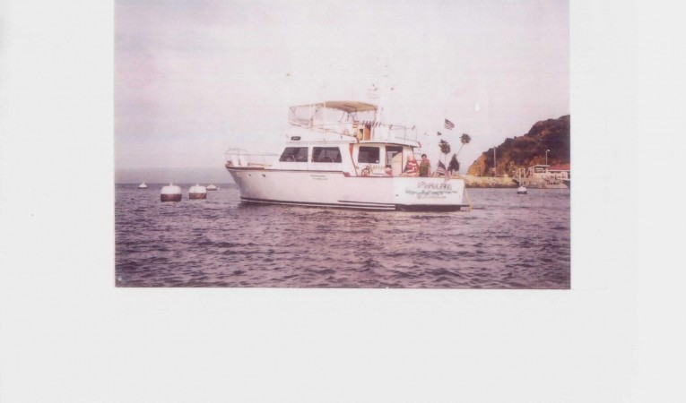 55 Santa Barbara moored at Catalina